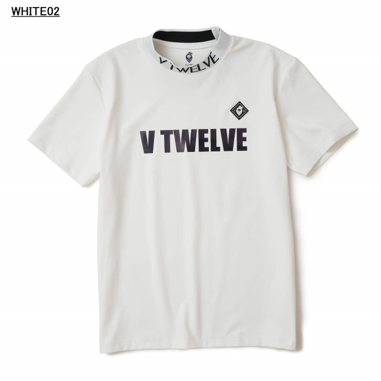 V12（ヴィ・トゥエルヴ） ゴルフ モックシャツ メンズ 半袖 シャツ