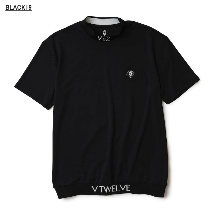 楽天市場】【365日出荷対応】 V12 ゴルフ モックシャツ メンズ