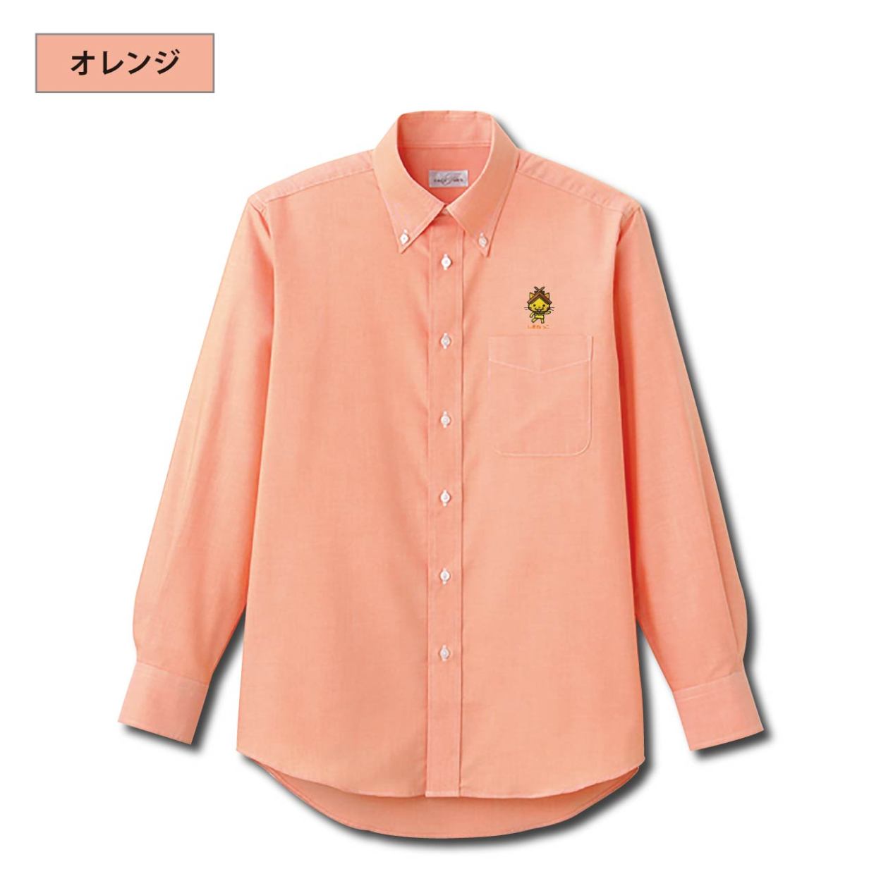 しまねっこ オックスフォード長袖シャツ : 竹内商店 - 通販 しまねっこ オックスフォード長袖シャツ : 竹内商店 - 通販