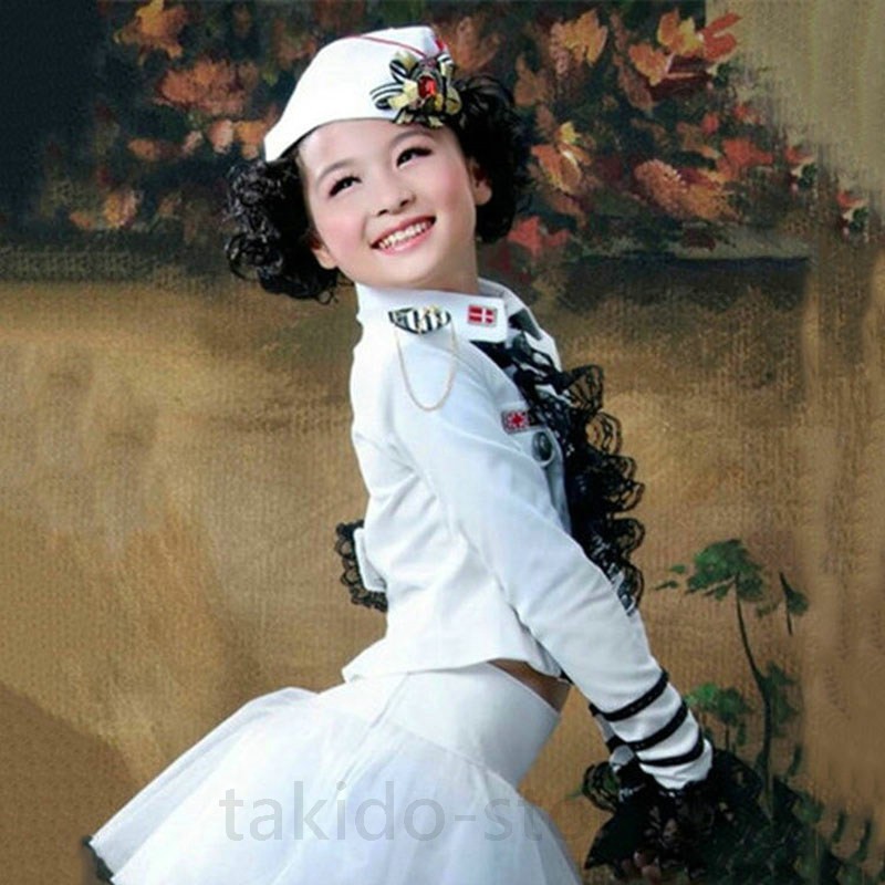 ダンス衣装 海軍 セーラー服 海軍風 子供 女の子 キッズ コスチューム 女の子 男の子 ワンピース コスプレ衣装 ハロウィン 衣装 コスプレ衣装 仮装 1812cu142 滝戸商事 通販 Yahoo ショッピング