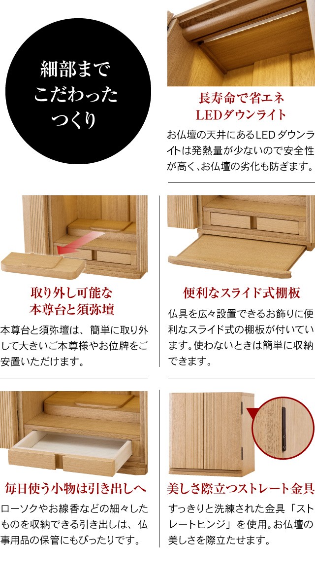 仏壇屋 滝田商店 仏壇 モダンミニ仏壇 ポケッタ タモ 上置き型 仏壇屋 滝田商店 仏壇 モダンミニ仏壇 ポケッタ タモ 上置き型
