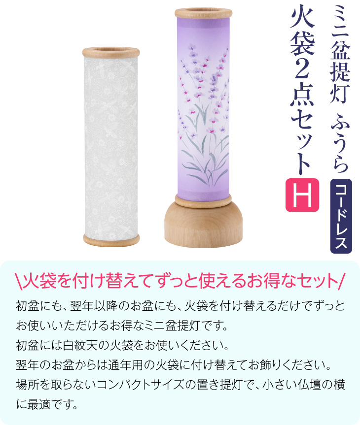 仏壇屋 滝田商店 ミニ 盆提灯 盆ちょうちん お盆提灯 ふうら火袋