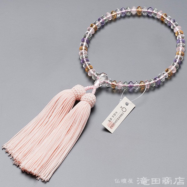 御念珠　女性用セット(仏具、仏壇) jyu-k46_full_f.jpg