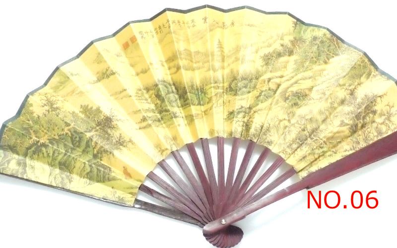扇子 漢詩書画 中国雑貨 工芸品 癒しグッズ ギフト 中国お土産 : 多
