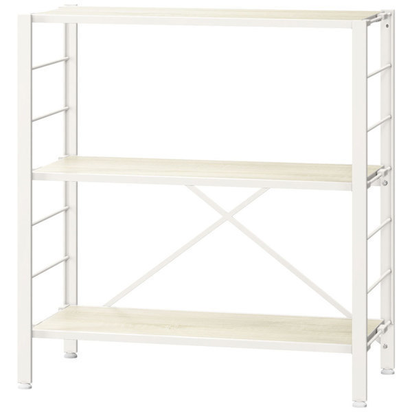 IRIS OHYAMA（アイリスオーヤマ） スチールラック ラック 棚 幅76 3段