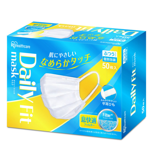 IRIS OHYAMA（アイリスオーヤマ） マスク 不織布 プリーツマスク DAILY