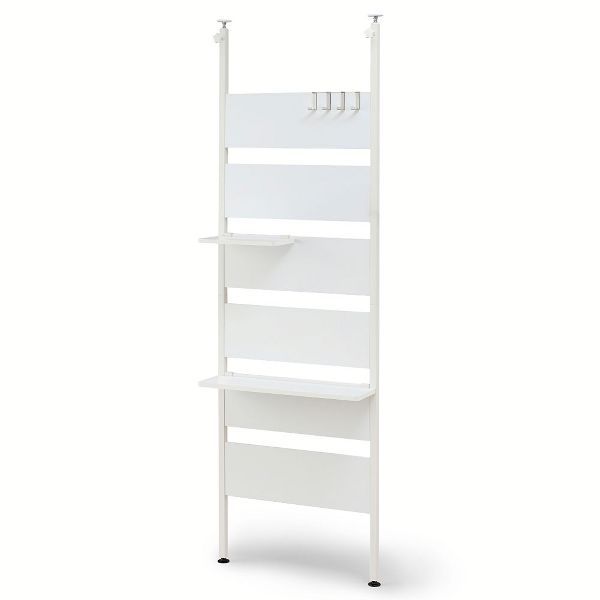 ラック 突っ張りラック 壁掛け 収納 おしゃれ 壁掛けラック 北欧 ウッドウォールラック ハーフ棚板付き Wlr Ht62 アッシュブラウン アイリスオーヤマ M 暮らしの宅配便 通販 Yahoo ショッピング