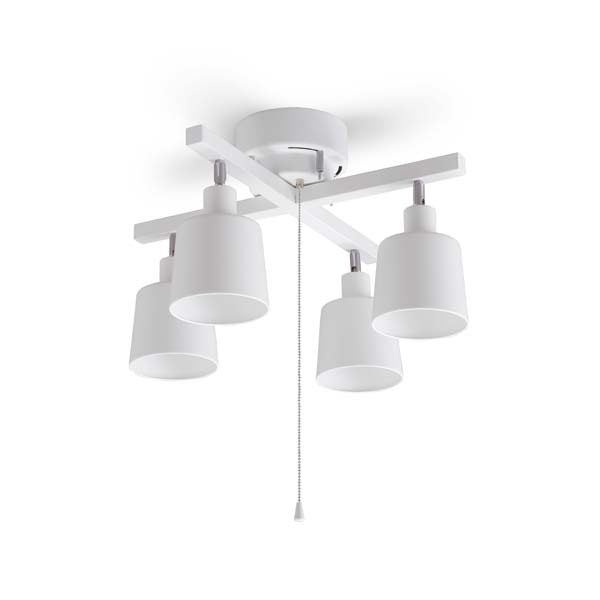 4灯シーリング クロス Ce4la c W Ce4la c B Ce4la c T ホワイト ブラック ブラウン アイリスオーヤマ M 暮らしの宅配便 通販 Yahoo ショッピング