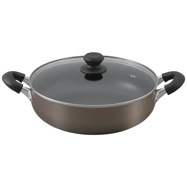 IRIS OHYAMA（アイリスオーヤマ） 鍋 両手鍋 28cm ih ガス 浅型