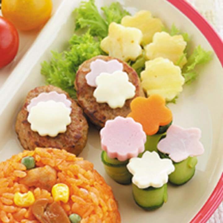 抜き型 ぬき型 和食屋さん 野菜ぬき型 （4個） 36614 (代引き不可
