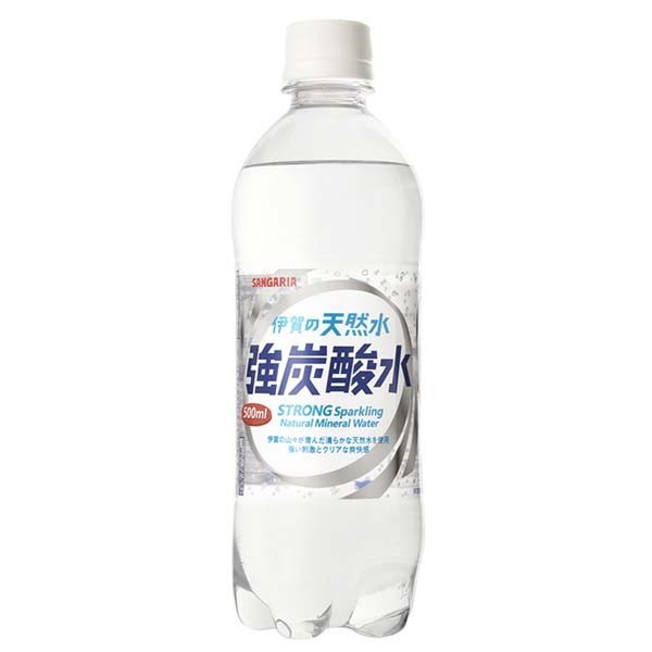 炭酸水 500ml 24本 サンガリア 強炭酸水 伊賀の天然水 レモン プレーン 伊賀の天然水炭酸水 日本サンガリア 24本セット 送料無料 まとめ買い  安い 人気 :m7142504:くらしの宅配便 - 通販 - Yahoo!ショッピング