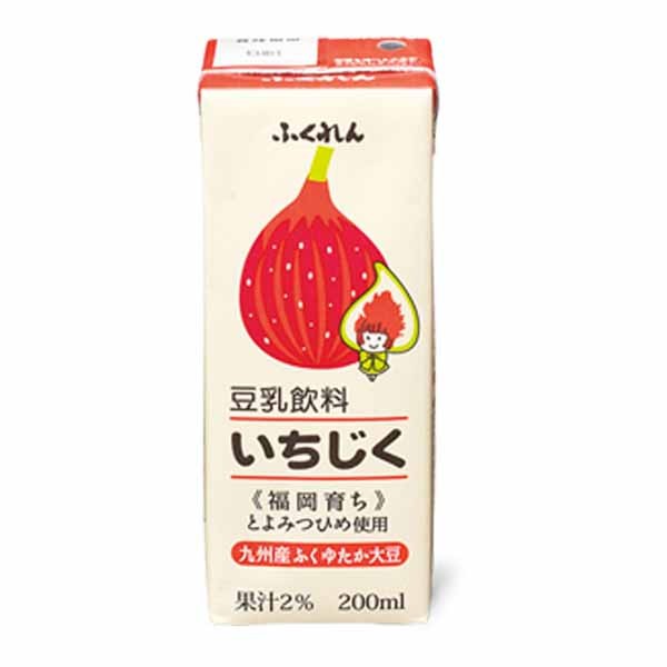 24個入 豆乳飲料 200ml　博多あまおう・いちじく・梨 116514 ふくれん (D)｜takuhaibin｜03