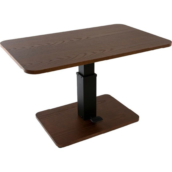 テーブル おしゃれ 高さ調整可能 昇降式 木製 一人暮らし 北欧