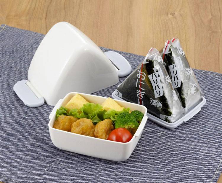おかずも入る おにぎりBOX 2個組 44297 [B] : ラクチーナ Yahoo