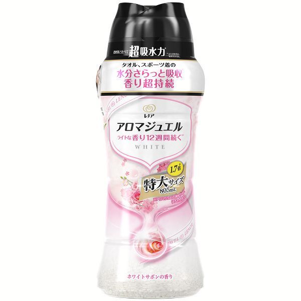 P&G 柔軟剤 レノア アロマジュエル ビーズ 本体 特大 805ml まとめ買い