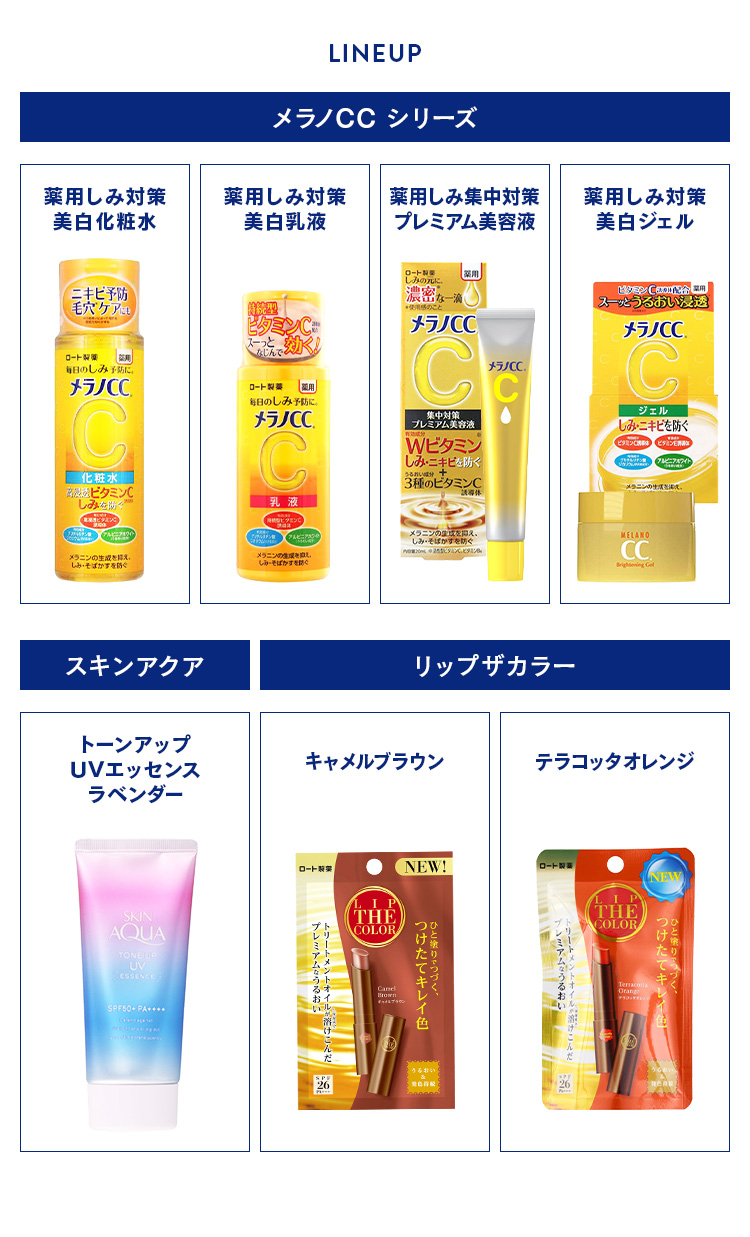 ロート製薬 スキンケアセット 福袋 化粧品 日焼け止め メラノCC 美容液