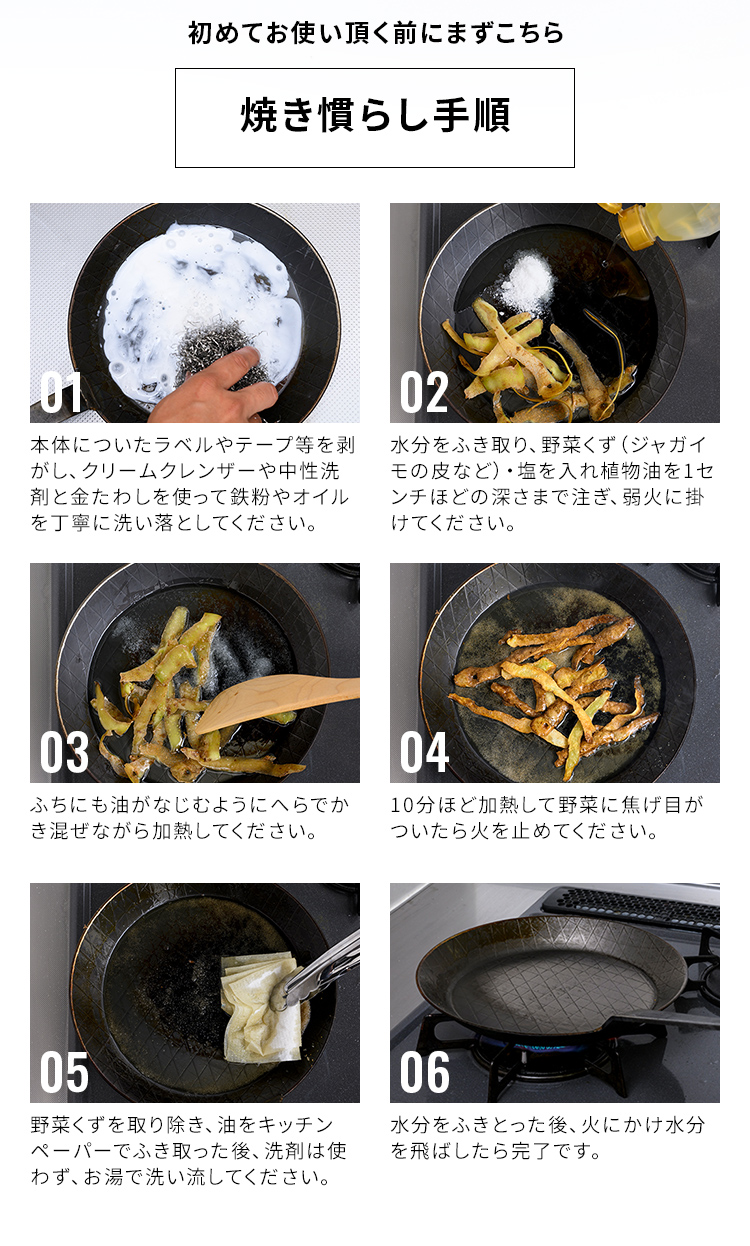 並行輸入品】 フライパン 家庭用品 調理器具 Turk 鉄製フライパン 浅型