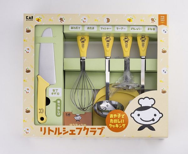 貝印 包丁 セット 子供 キッチンツールセット リトルシェフクラブ 基本