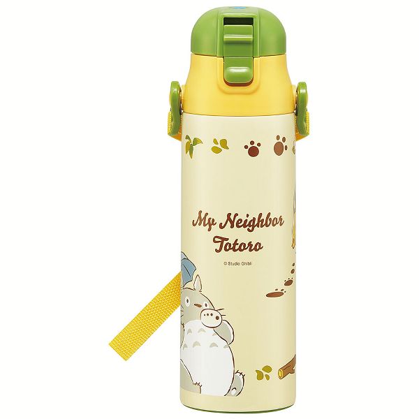 水筒 キッズ 580ml ワンタッチ 直飲み 子供 トミカ プラレール プリンセス キティ スヌーピー パウパトロール すみっこぐらし スケーター 軽量 SDC6N | スケーター | 01