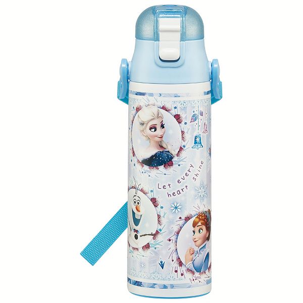水筒 キッズ 580ml ワンタッチ 直飲み 子供 トミカ プラレール プリンセス キティ スヌーピー パウパトロール すみっこぐらし スケーター 軽量 SDC6N | スケーター | 09
