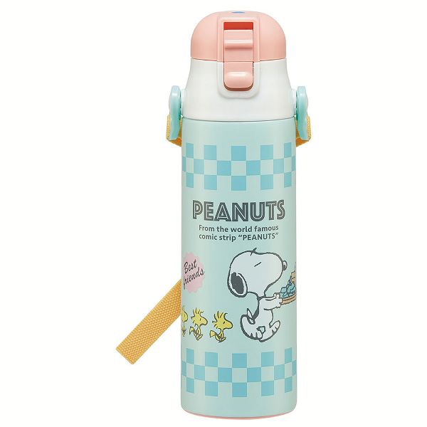 水筒 キッズ 580ml ワンタッチ 直飲み 子供 トミカ プラレール プリンセス キティ スヌーピー パウパトロール すみっこぐらし スケーター 軽量 SDC6N | スケーター | 10