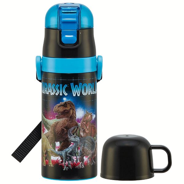 水筒 キッズ 410ml 2way ワンタッチ 直飲み コップ ステンレス 子供 ポケモン プリンセス トミカ プラレール パウパトロール 軽量 スケーター SKDC3 | スケーター | 11