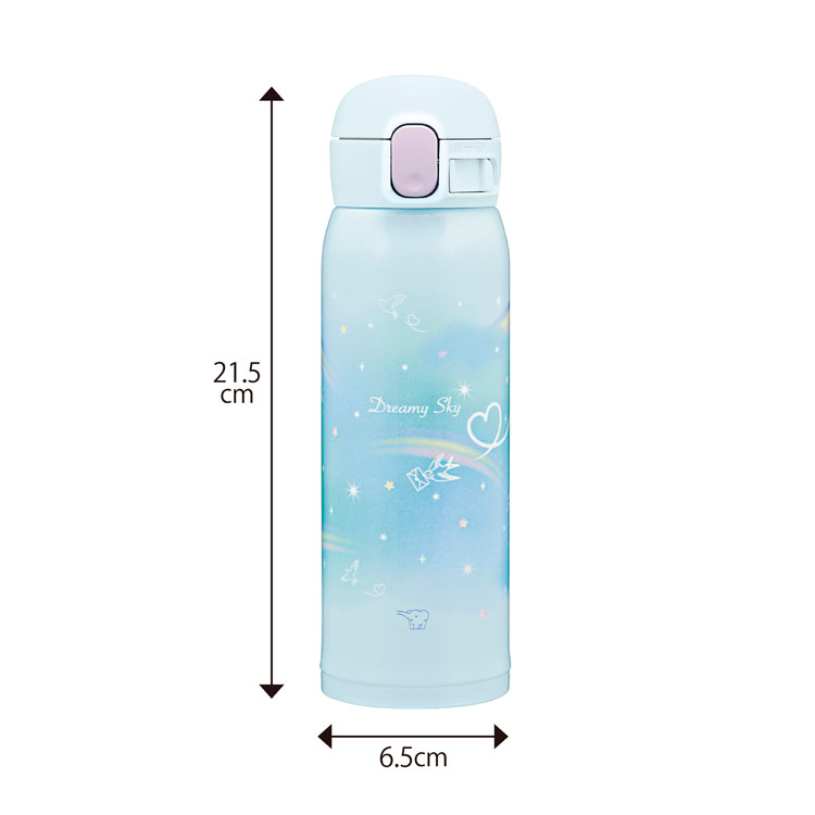 ステンレスボトルワンタッチ480mlシームレスせんマグボトル水筒ワンタッチマグマグボトルお手入れ簡単子供柄0.48smwm48象印ステンレスボトルワンタッチ480ml象印ステンレスマグ 