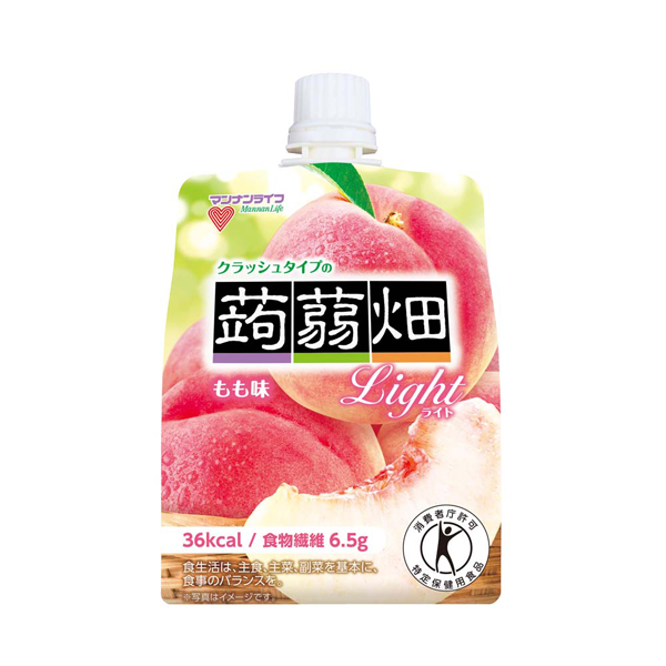まんなんらいふページ① マンナンライフ (30個)クラッシュタイプの蒟蒻畑 150g : ラクチーナ
