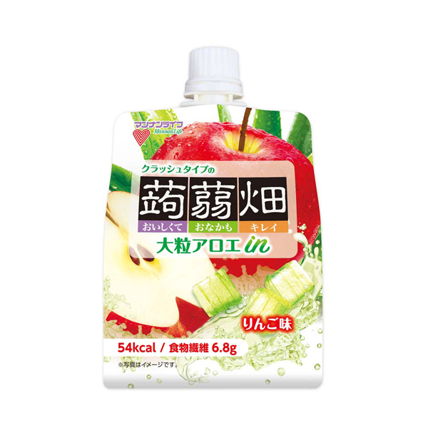 マンナンライフ (30個)クラッシュタイプの蒟蒻畑 150g : ラクチーナ
