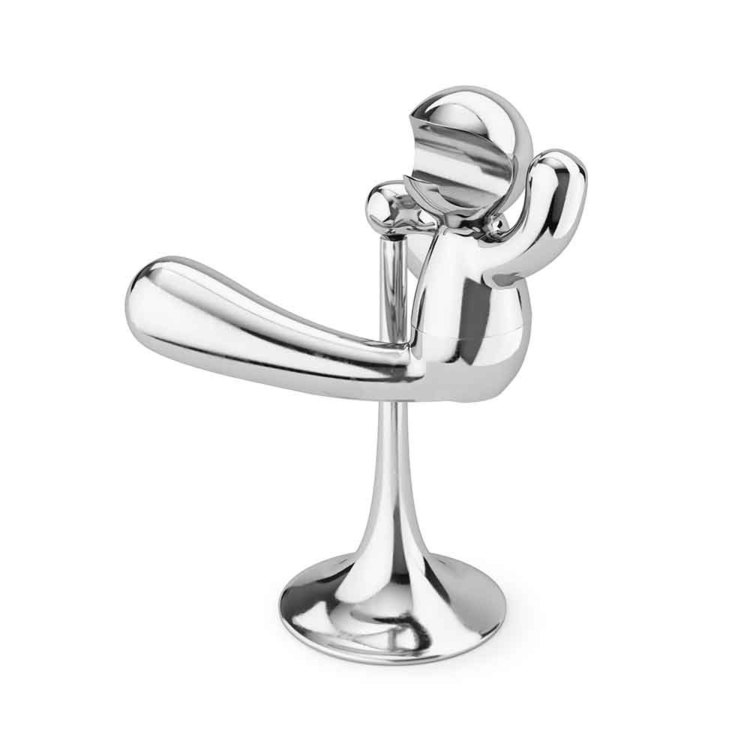 キッチンボトルオープナー栓抜きダイニングインテリアロデオギフトスタイリッシュオープナーオブジェロデオバディボトルオープナーブラックUmbra 