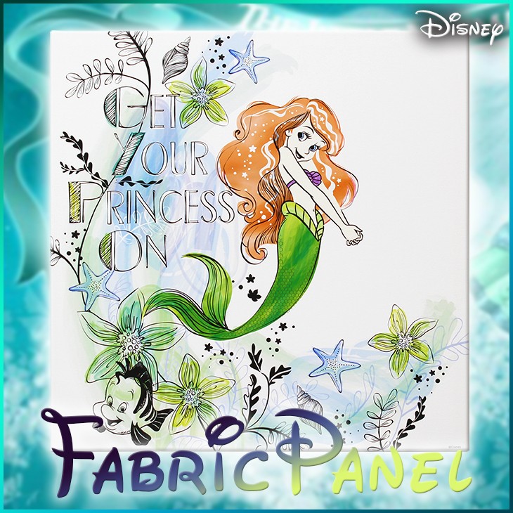 LAより入荷!!送料無料□ ディズニー/アリエル 額入りポスター 壁掛けOK