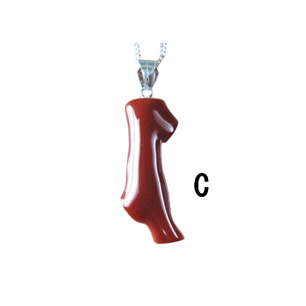 血赤珊瑚 枝型 ペンダント（のし等ギフト対応無料) K14WG金具 40cm