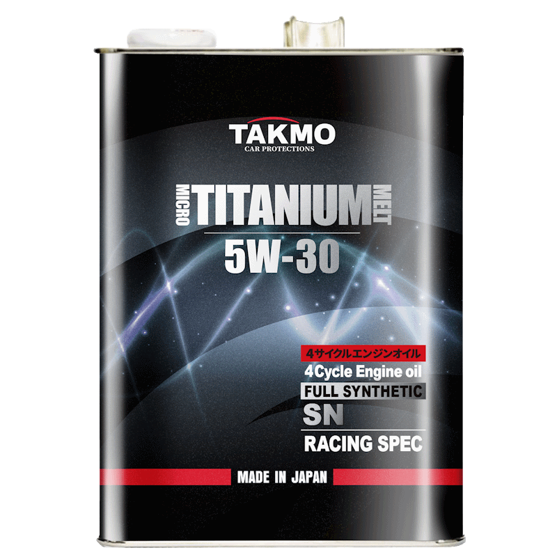 TAKMO（タクモ） エンジンオイル 10W-55 5L SN チタニウム配合ガソリン