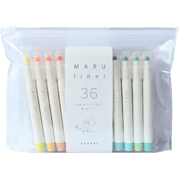 MARU liner マルライナー 36種ポーチ入りアソートセット 886