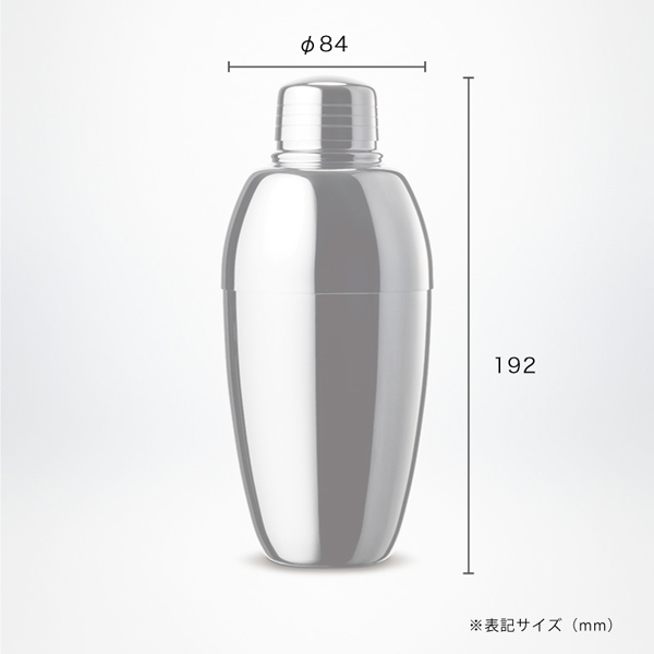 BIRDY カクテルシェーカー CS500 約500ml バーディー ステンレス 