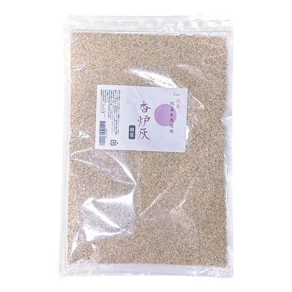 国産珪藻土灰 香炉灰 粗目 500g 仏壇 仏...の詳細画像3