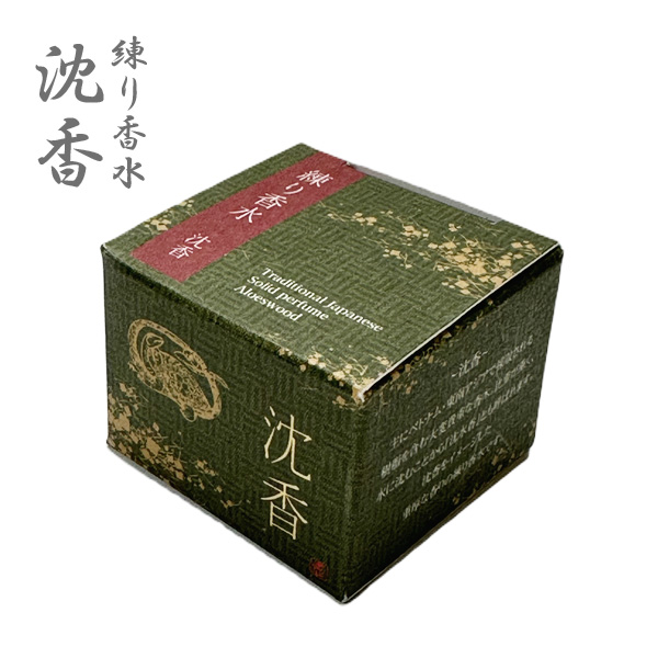 香彩堂 練り香水 沈香 8g LPW-12 日本製 和 フレグランス ソリッド