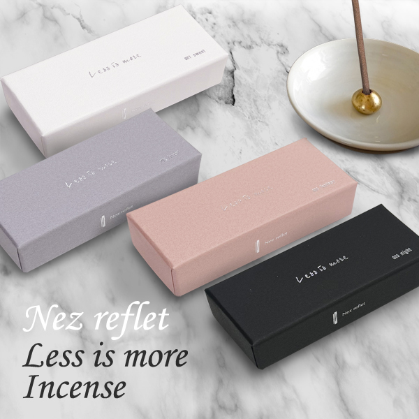 Nez reflet Less is more Incense ���� 40�{ �l���t�� ���X�C�Y���A �X�e�B�b�N ���� �m�� �V���v�� ��`�O����