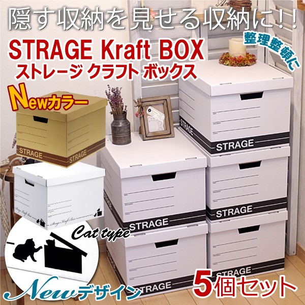 Sin. ストレージクラフトボックス 5個セット 日本製収納ボックス フタ