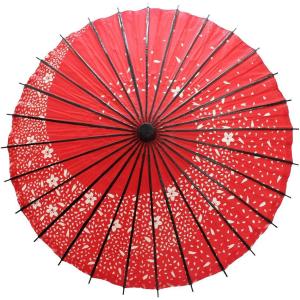踊り傘 和傘 日傘 コスプレ アイテム 直径84cm 長さ80cm 桜　イベント ディスプレイ