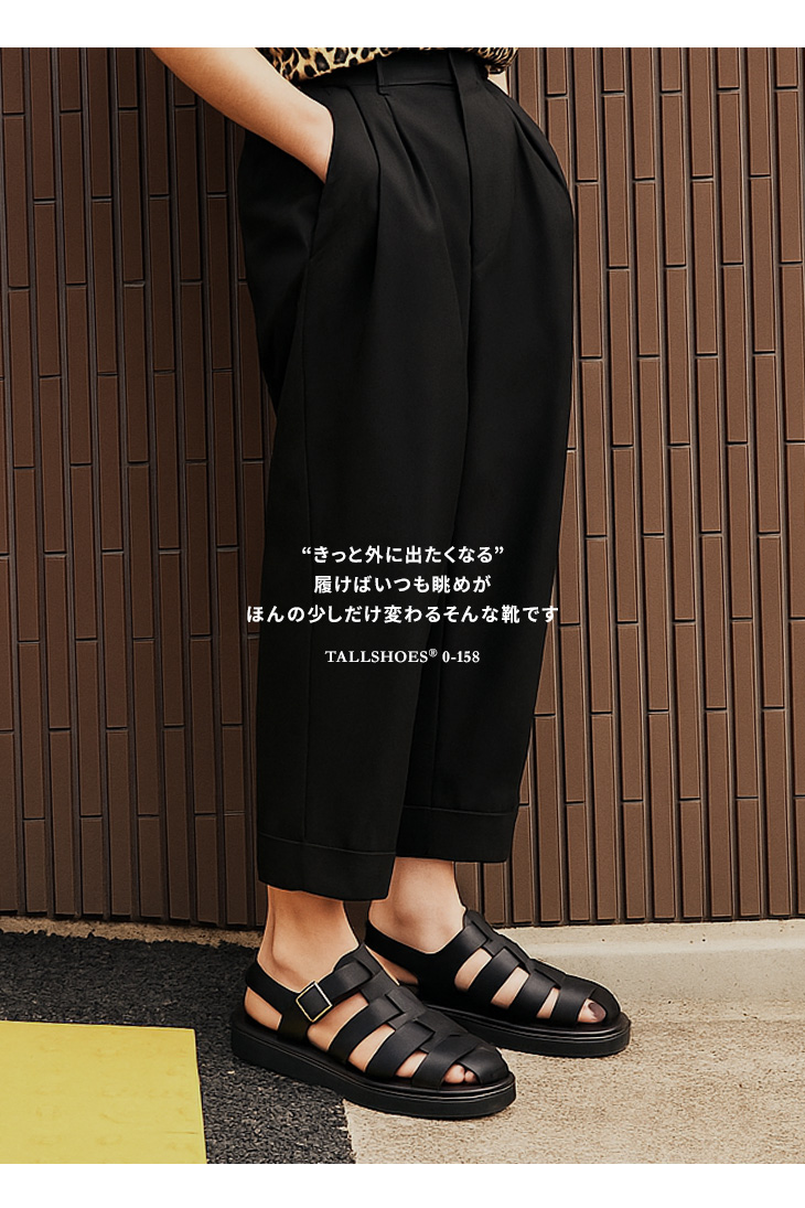 シークレットサンダル メンズ 4cmアップ TALLSHOES トールシューズ