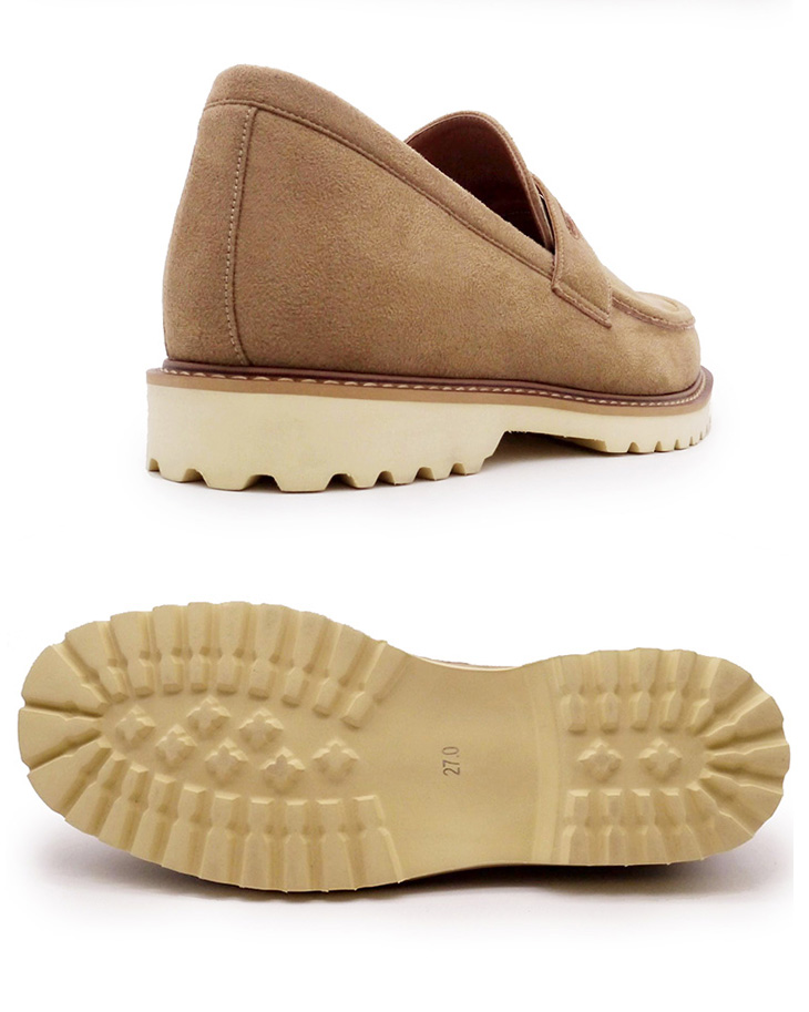 シークレットシューズ ローファー メンズ 7cmアップ TALLSHOES トール