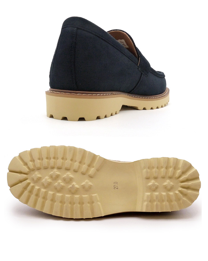 シークレットシューズ ローファー メンズ 7cmアップ TALLSHOES トール