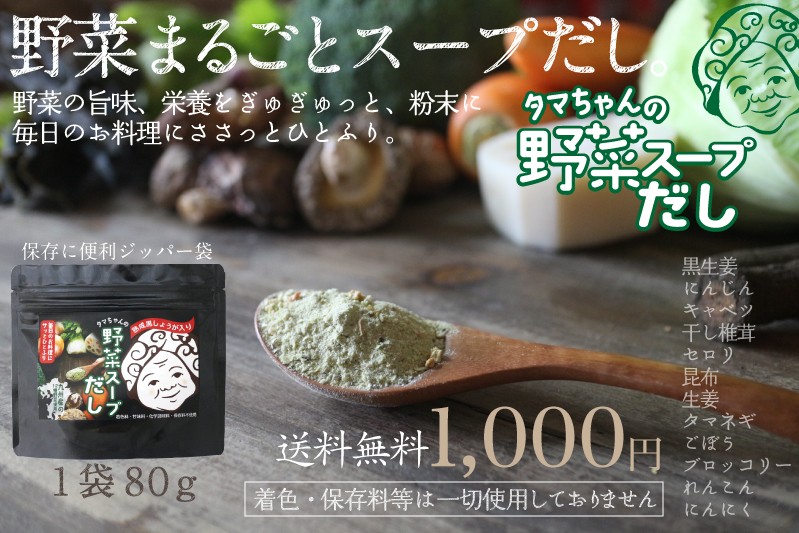 タマチャンショップ 野菜 スープ だし まるごと 11種類 九州産