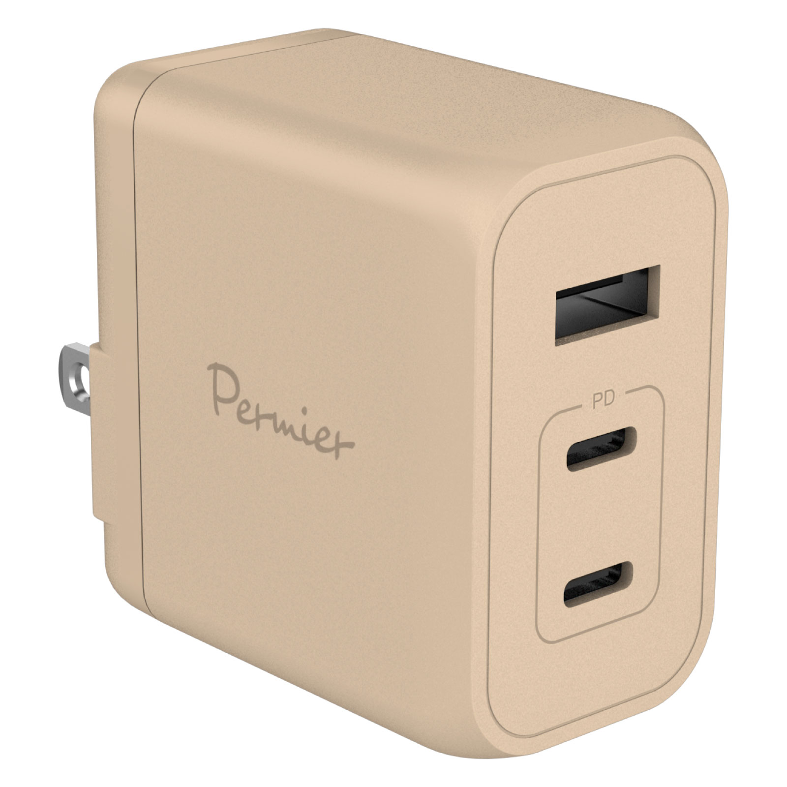 多摩電子工業 ACアダプタ PD65W コンセント充電器 窒化ガリウム USB-C