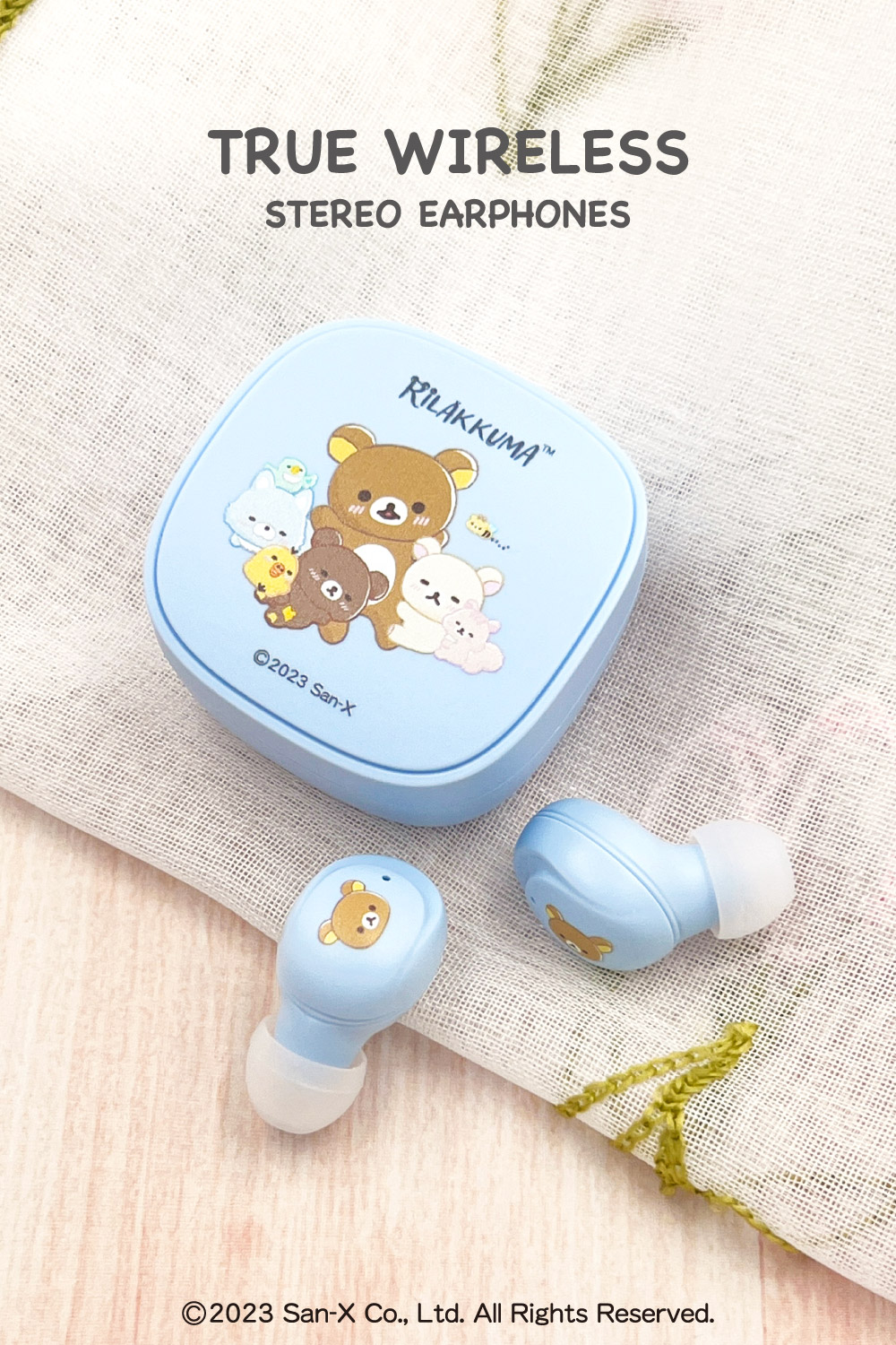 多摩電子工業 リラックマ 完全ワイヤレスイヤホン Bluetooth