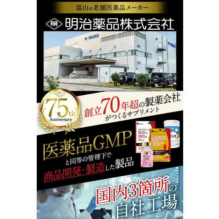 明治薬品 公式 シボラナイト2 2袋セット ダイエット 機能性表示食品