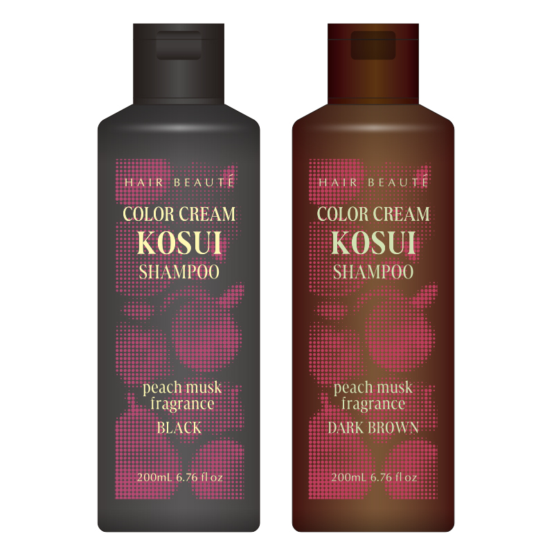 HAIR BEAUTE ECLAT ヘアボーテ カラークリーム KOSUI シャンプー 200mL