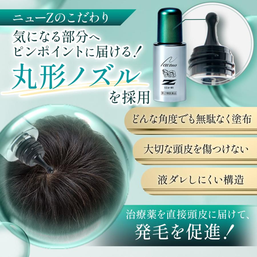 ニューモ 公式 ニューZ 3本 薬用 育毛剤 発毛剤 60ml 第二類