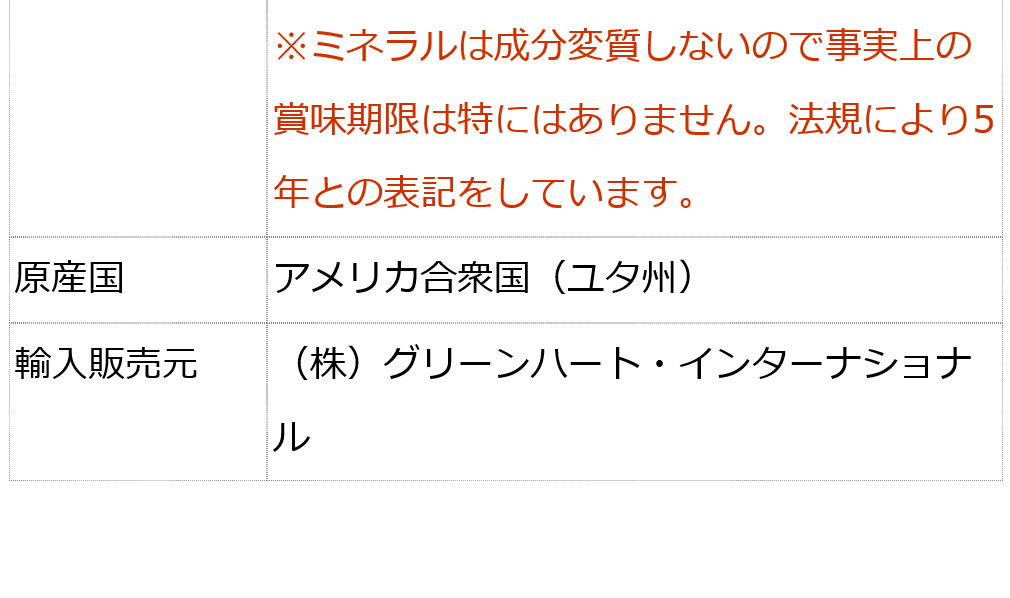 グレイトミネラル100ml（約1000滴分）